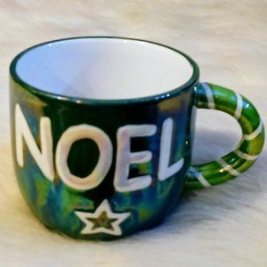 Noel Christmas Mug Handmade New Unused